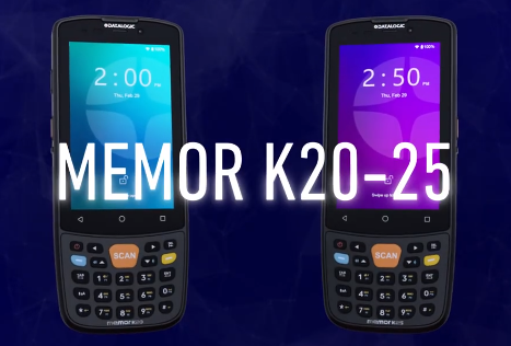 超凡卓越|Datalogic得利捷Memor K20-25 - 功能全面的按鍵式移動終端現已上市！